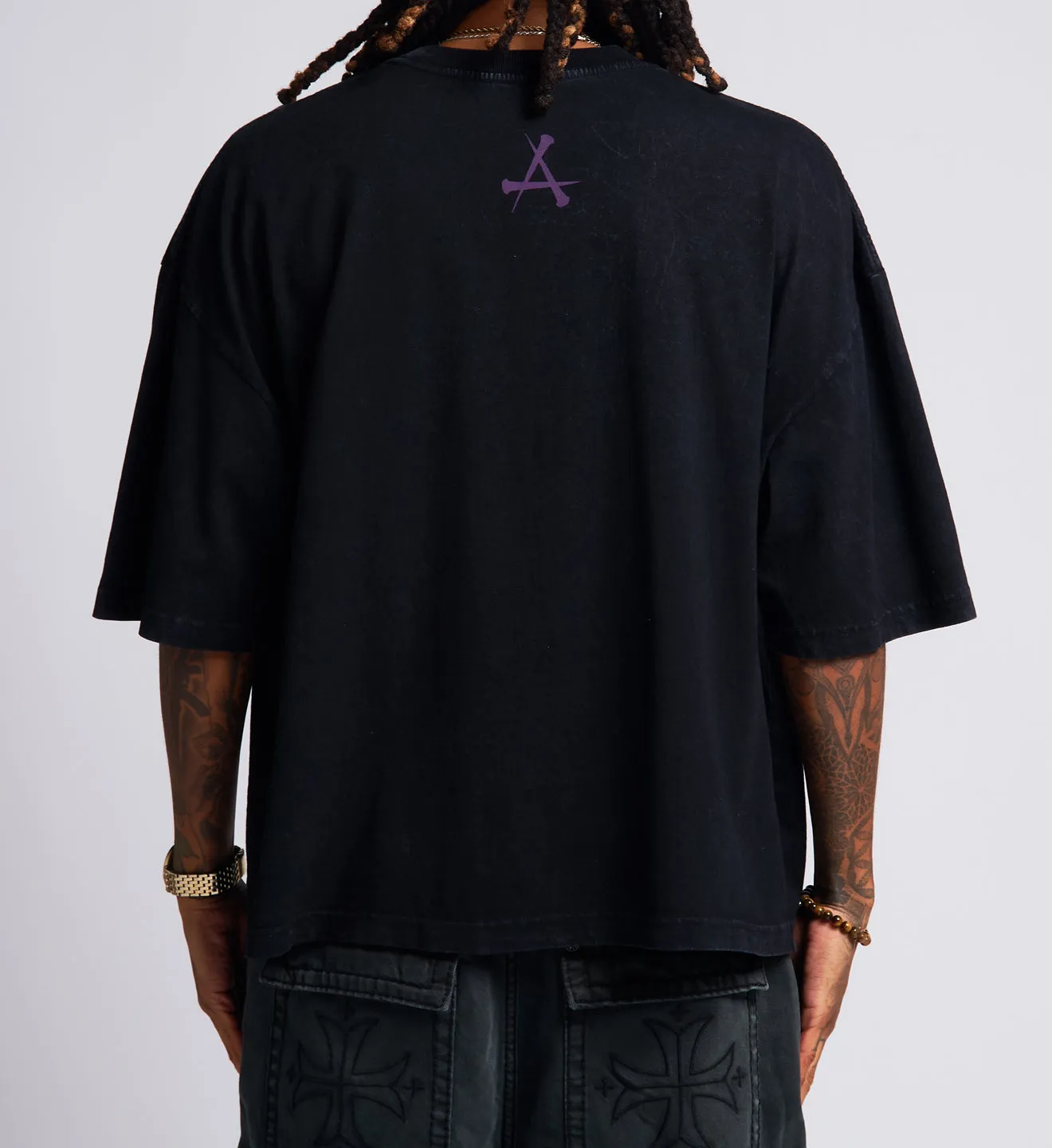 Darkness Falls Boxy Tee sold by Affliction product image thumbnail 2