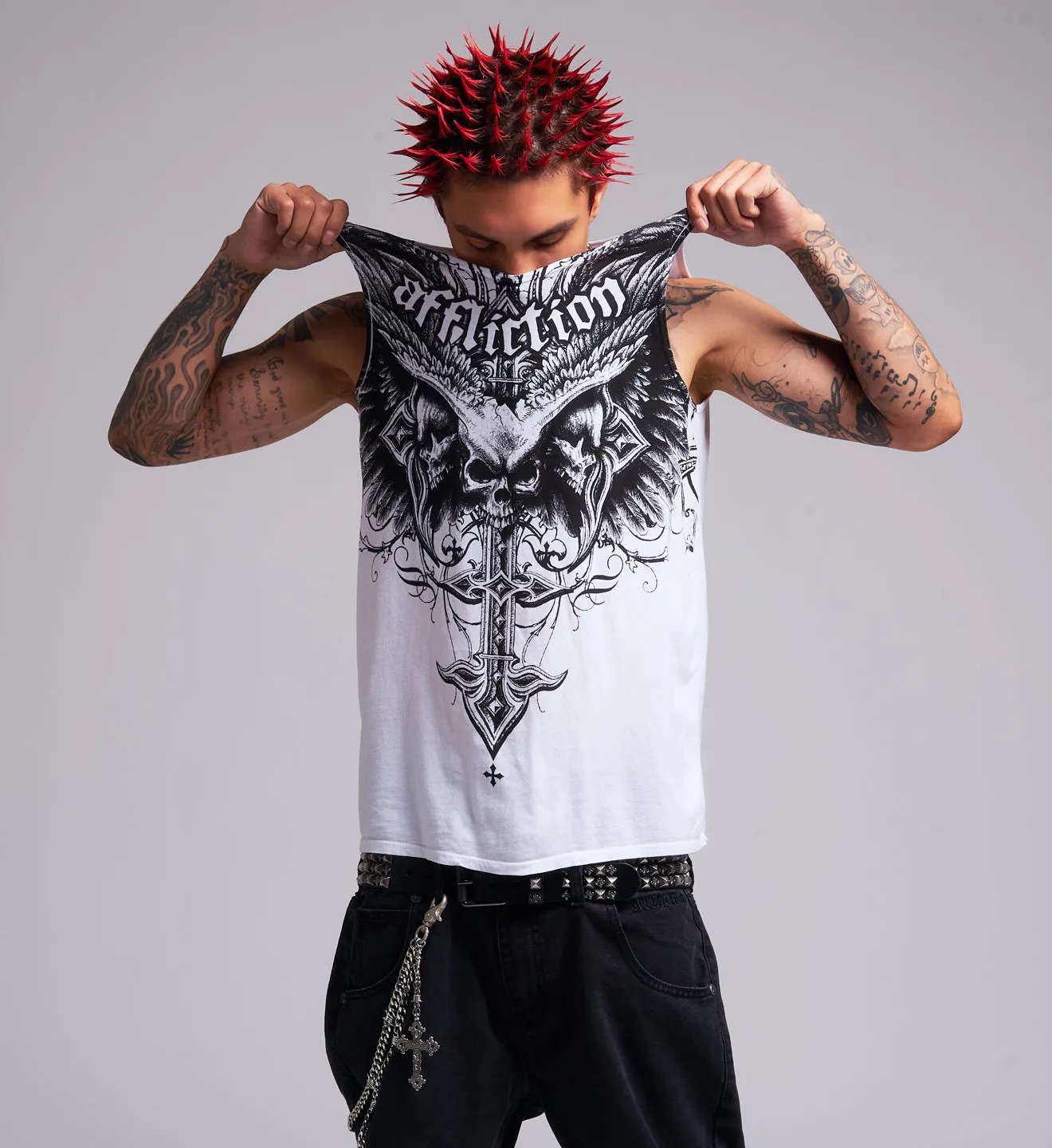 Death Eyes Tank sold by Affliction product image thumbnail 5