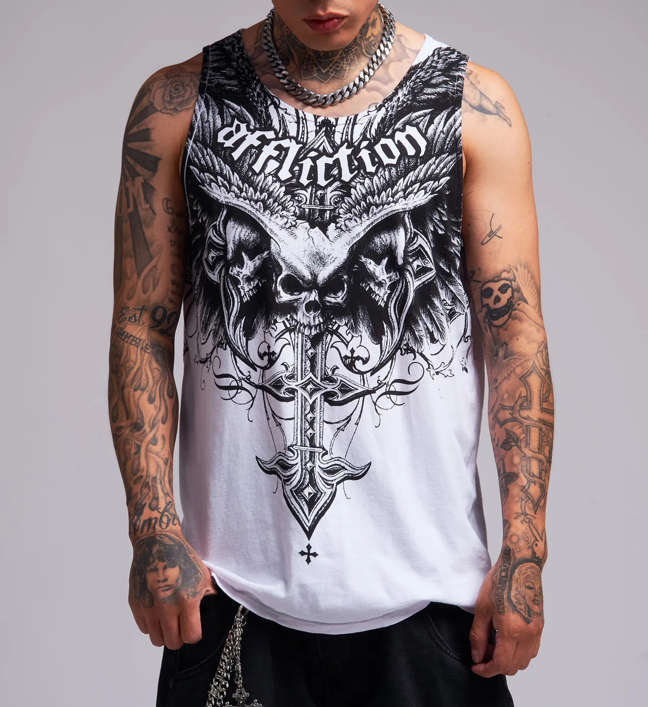 Death Eyes Tank sold by Affliction