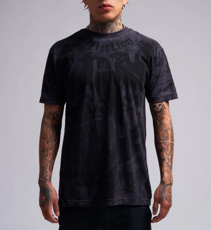 Crows Tee made by Affliction