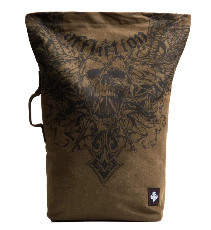 Immortal Scream Rucksack made by Affliction