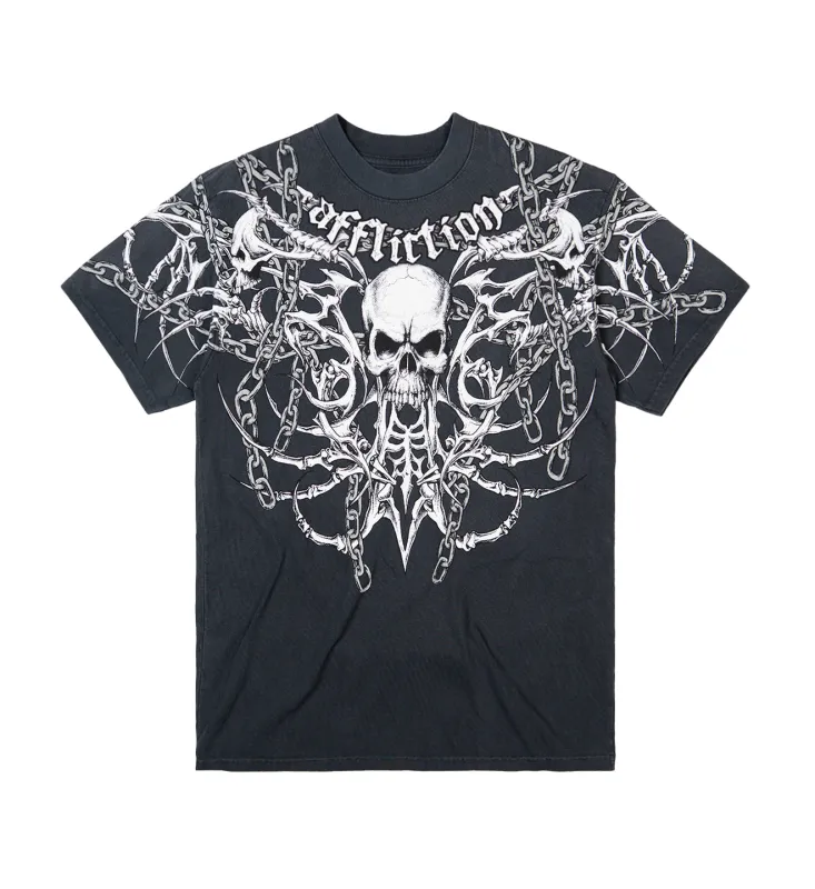 Regulo Caro Bones Tee made by Affliction