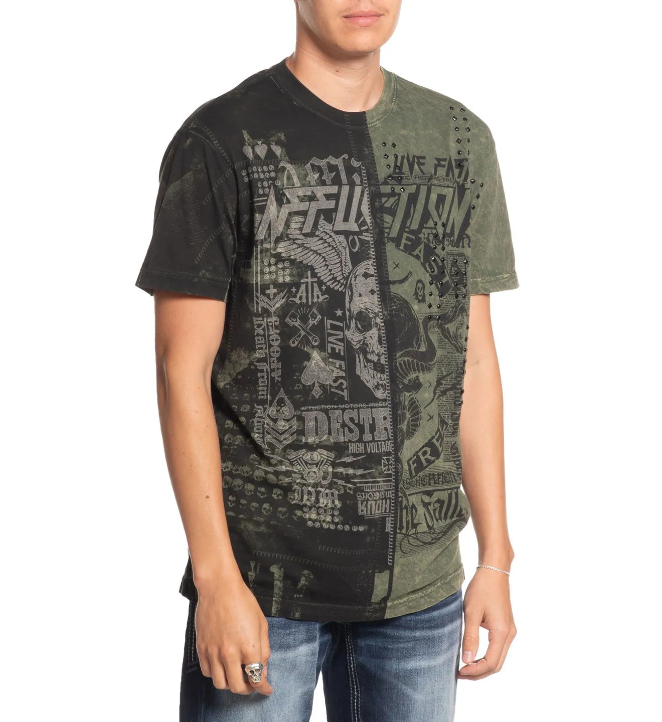 Fallen Outlaws Tee sold by Affliction product image thumbnail 4