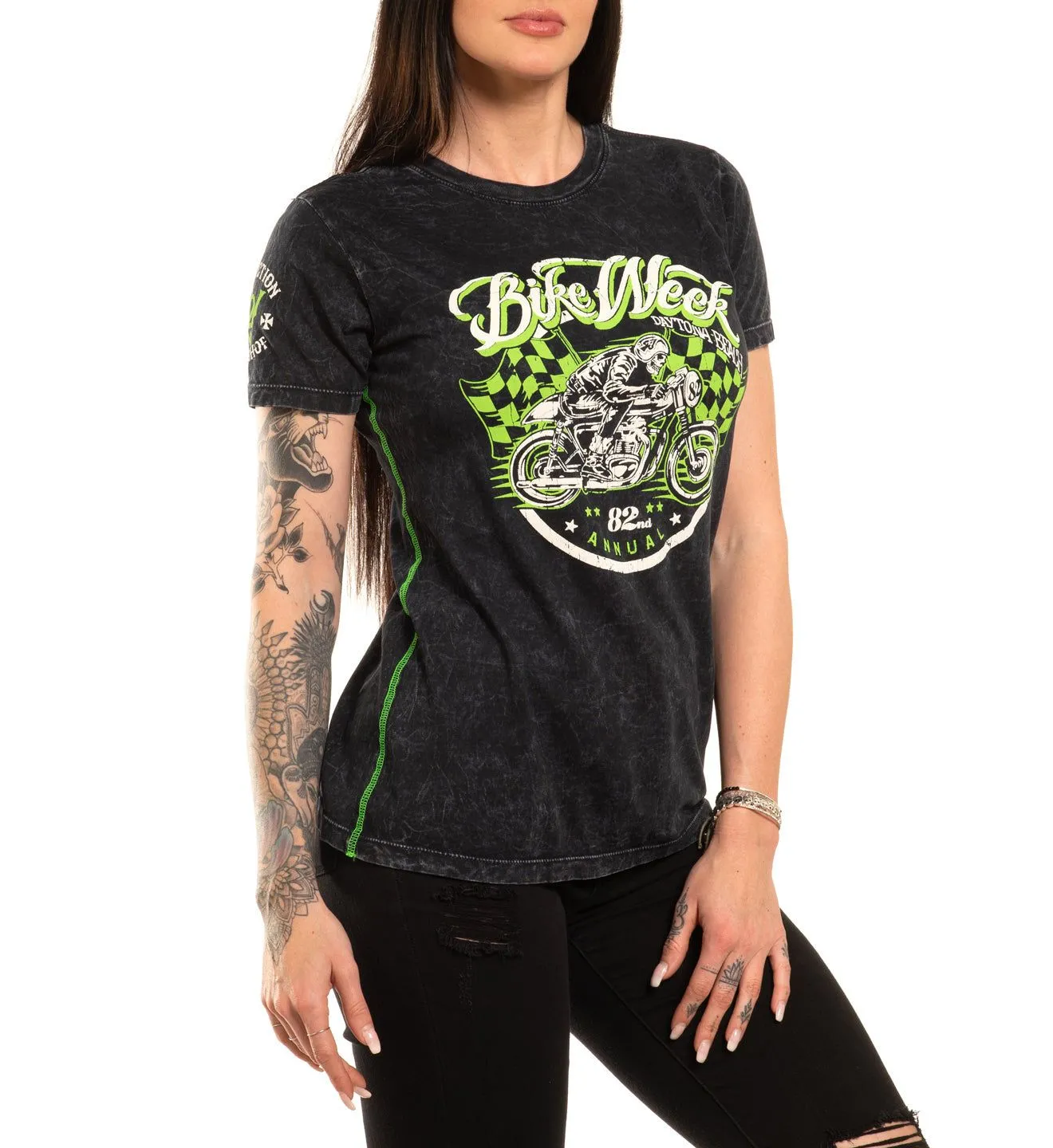 Daytona 82 Tee sold by Affliction product image thumbnail 4
