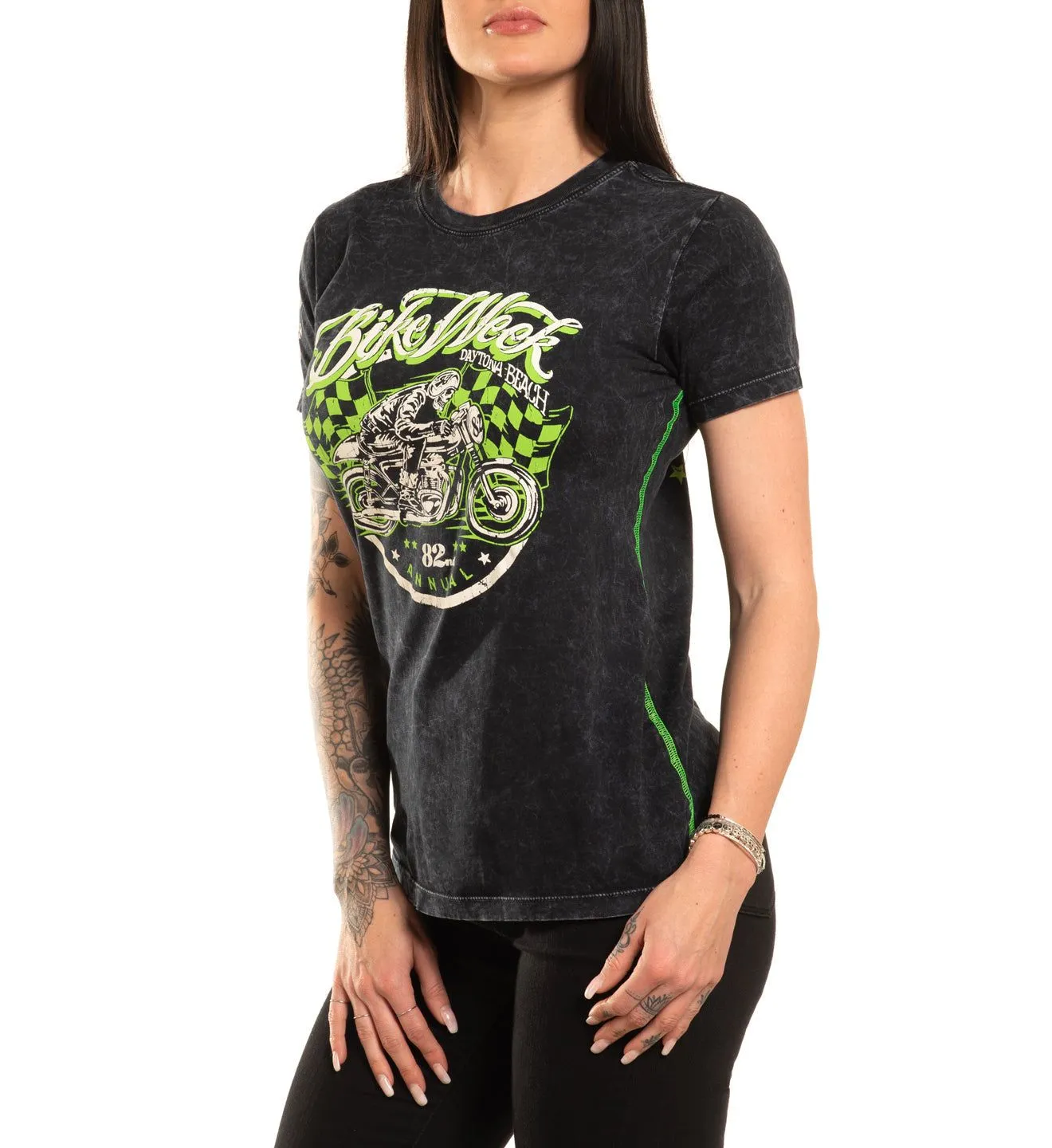 Daytona 82 Tee sold by Affliction product image thumbnail 3