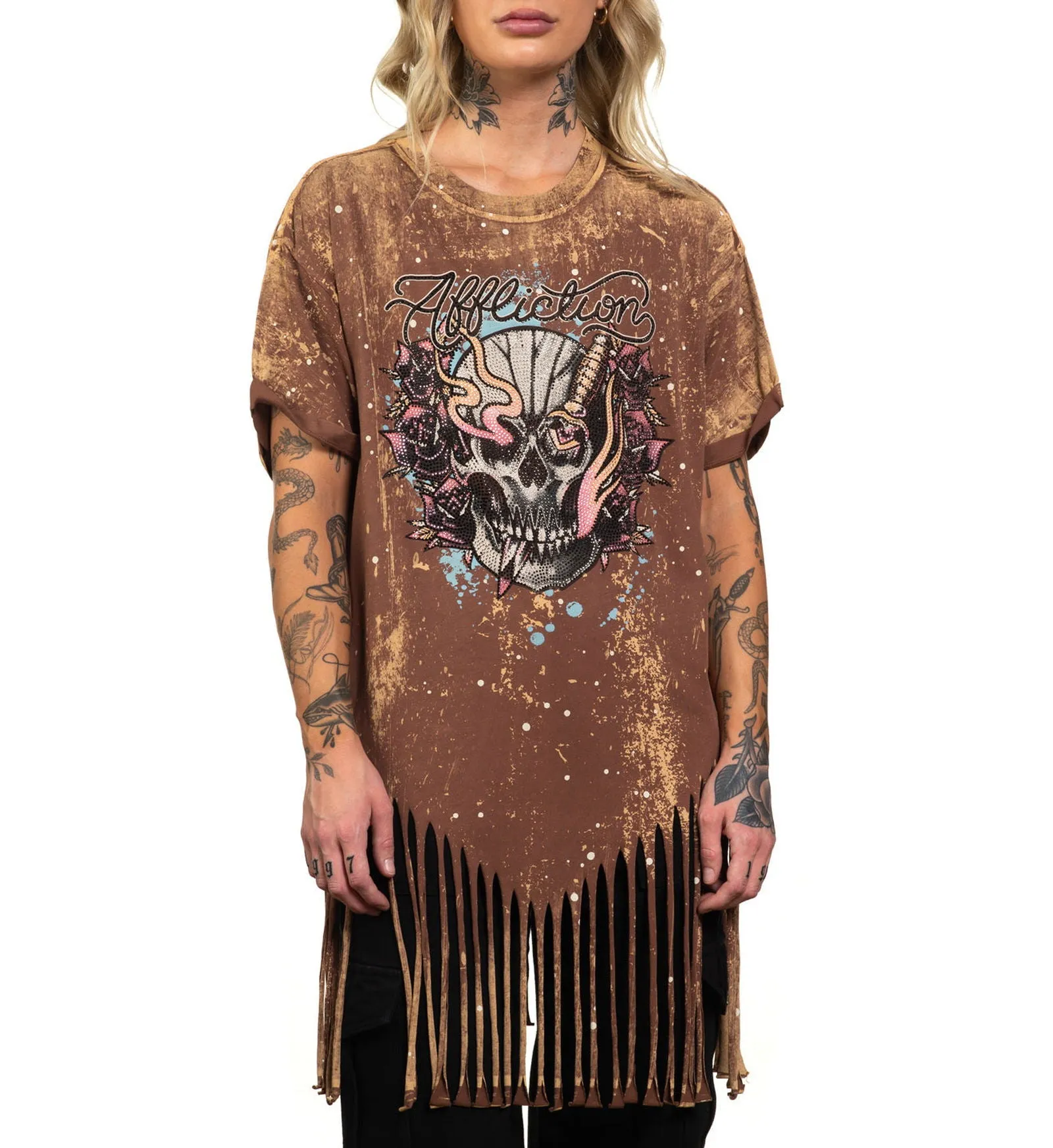 Alley Wreck Tee sold by Affliction