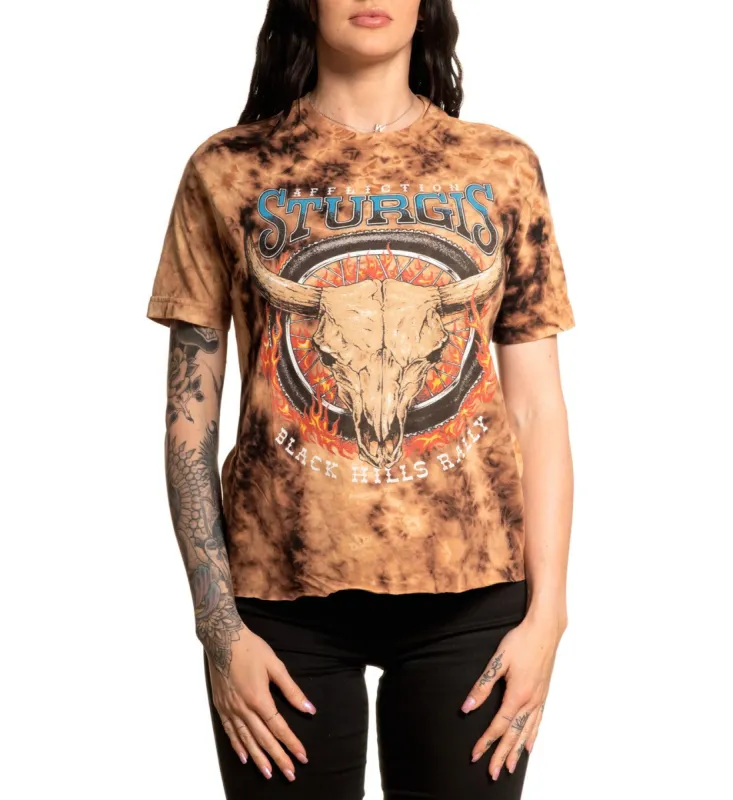 Sturgis Cowskull Tee sold by Affliction