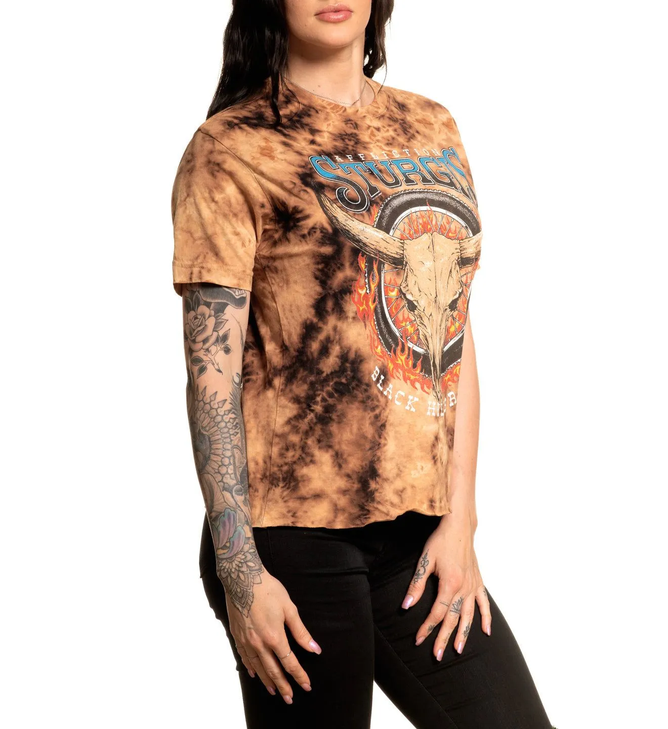 Sturgis Cowskull Tee sold by Affliction product image thumbnail 4