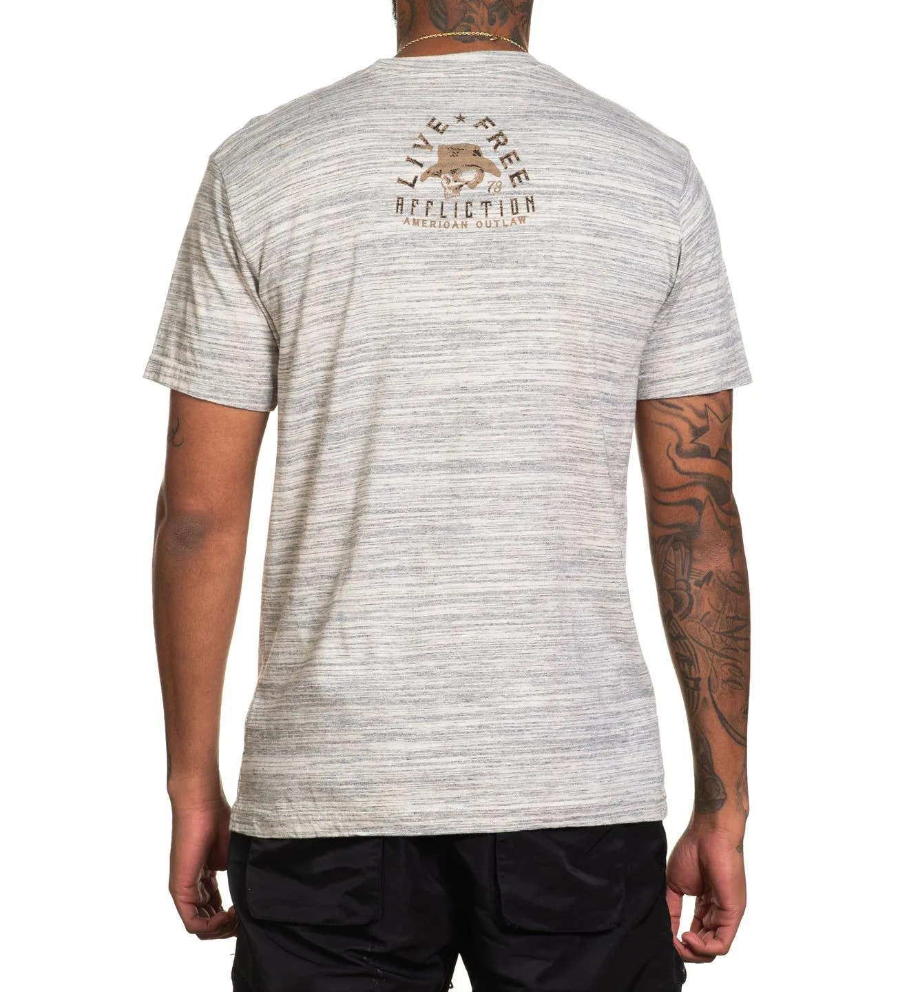 Smoking Barrels Tee sold by Affliction product image thumbnail 2