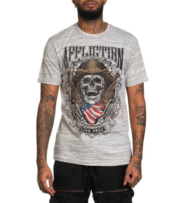 Smoking Barrels Tee made by Affliction
