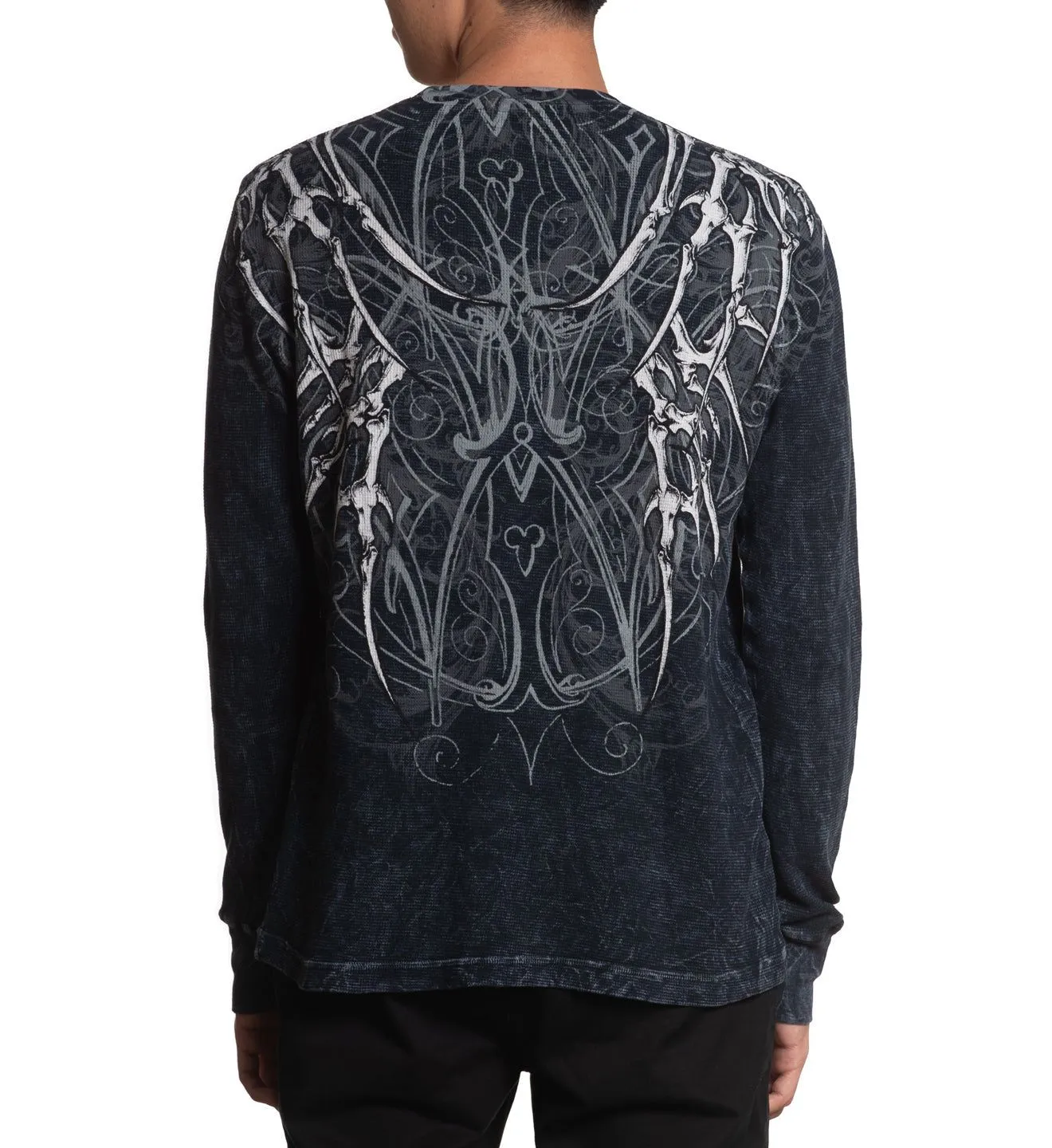 Skeleton LS Thermal sold by Affliction product image thumbnail 2