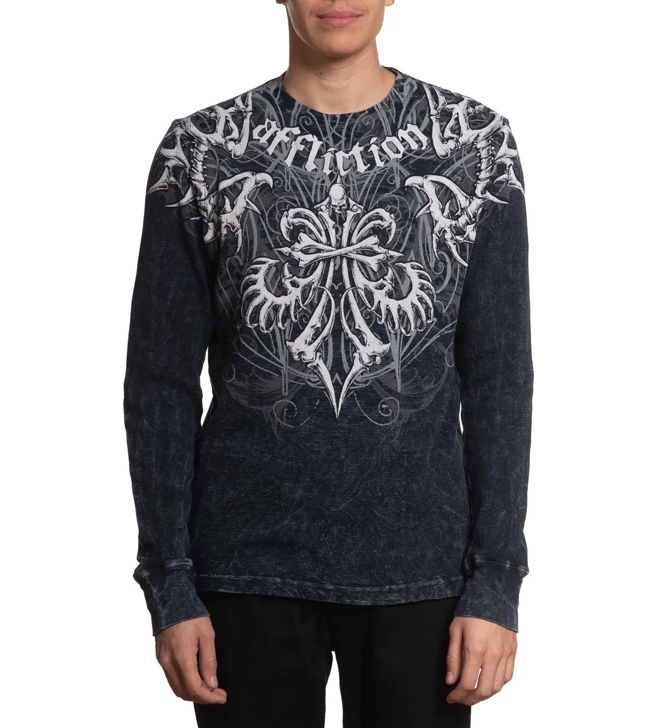 Skeleton LS Thermal sold by Affliction