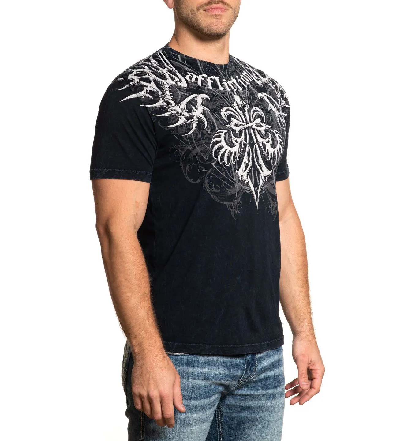 Skeleton Tee sold by Affliction product image thumbnail 4