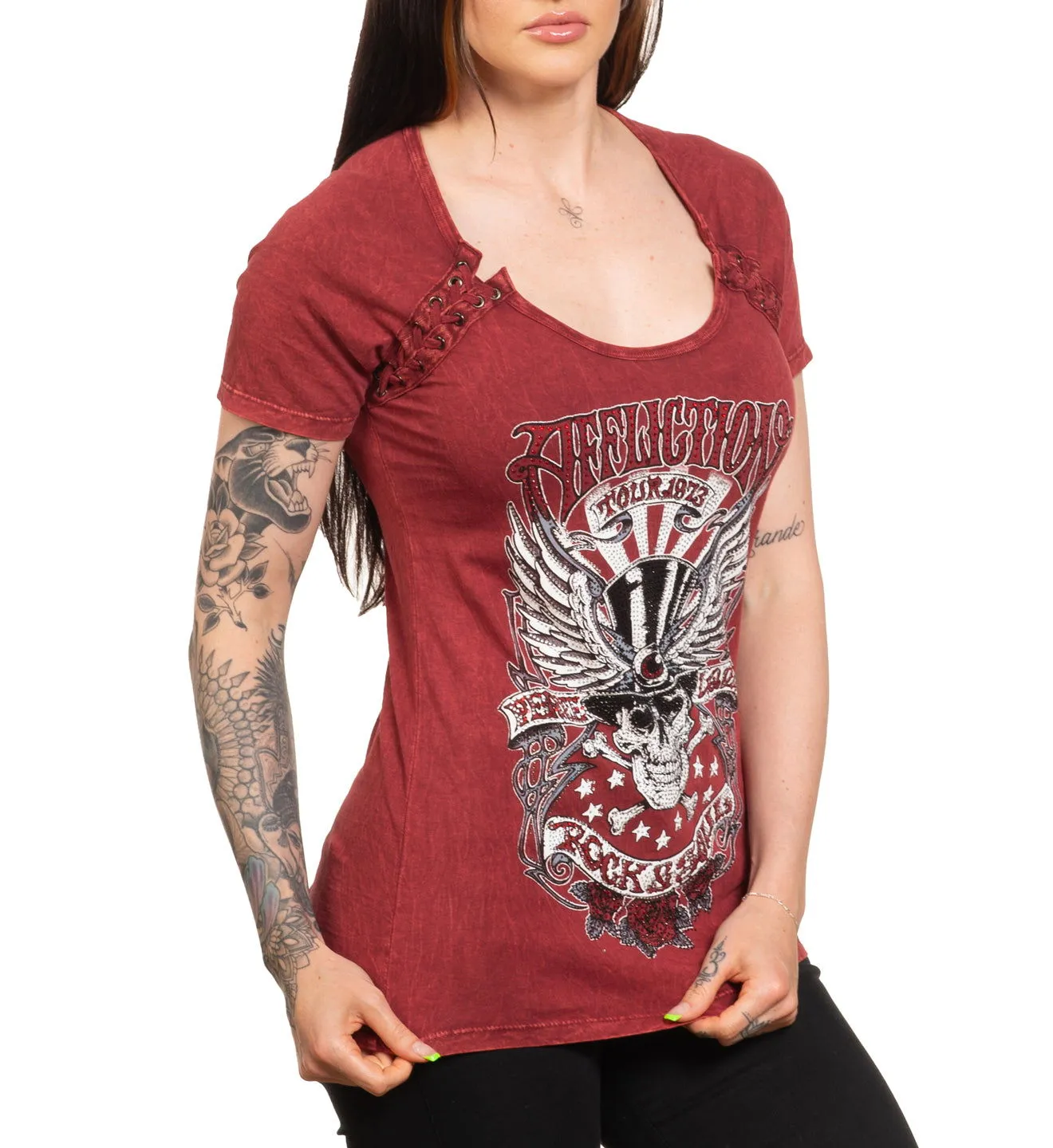 Rock And Soul Tee sold by Affliction product image thumbnail 3