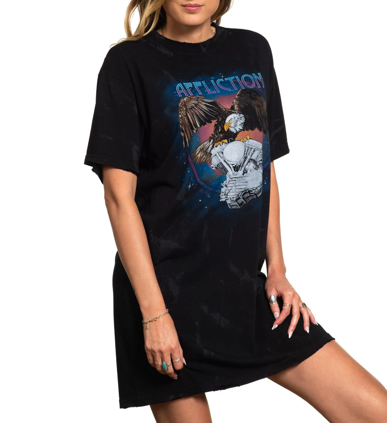 Eagle Motors Tee sold by Affliction product image thumbnail 3