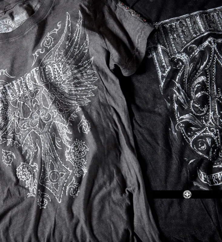 Womens Mystery T-Shirt sold by Affliction