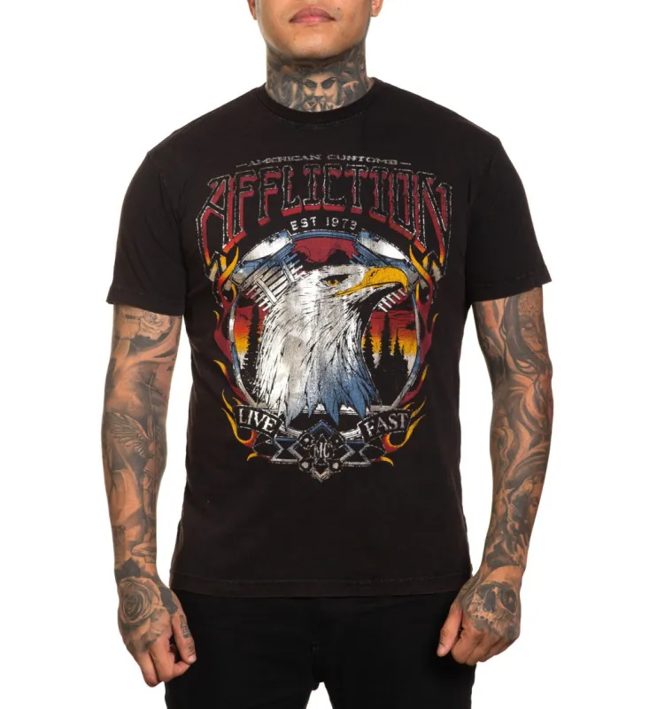 AC Sunset Cruisin Tee sold by Affliction