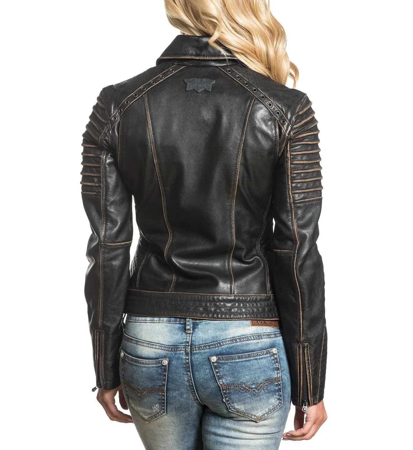 True Destiny Leather Jacket sold by Affliction product image thumbnail 4
