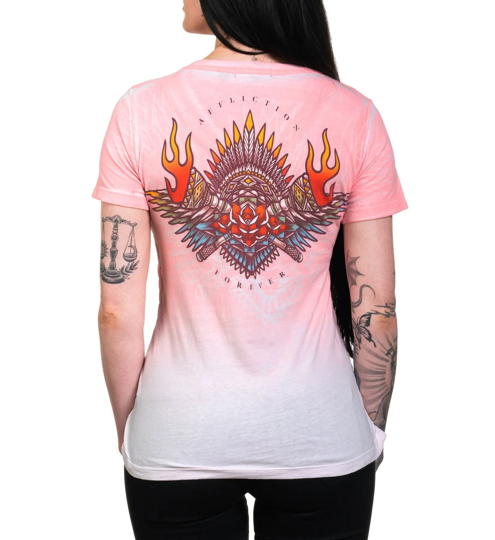 Tribal Fire Tee sold by Affliction product image thumbnail 3