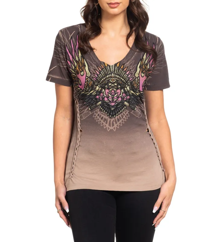 Tribal Fire Tee sold by Affliction