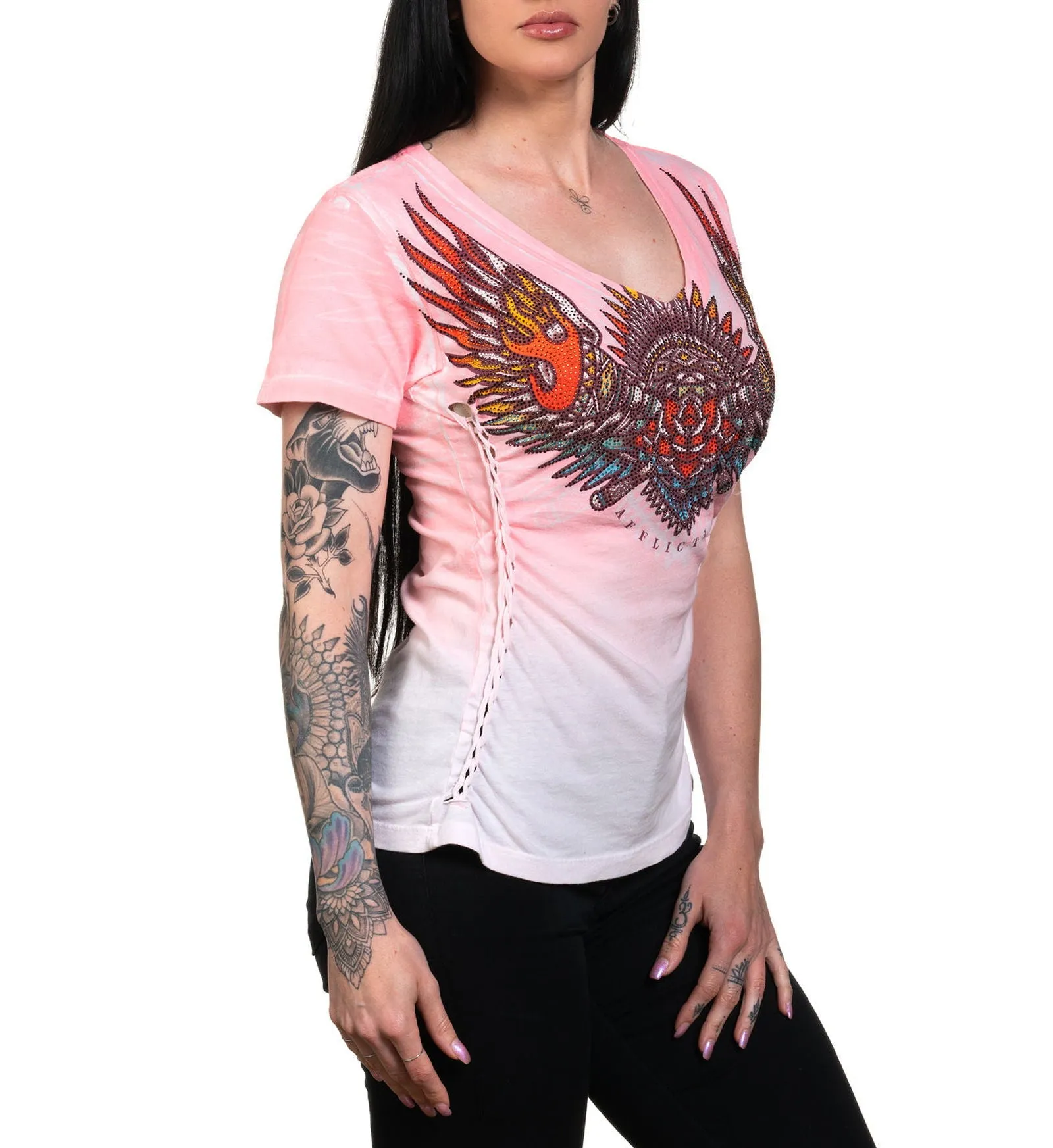 Tribal Fire Tee sold by Affliction product image thumbnail 5