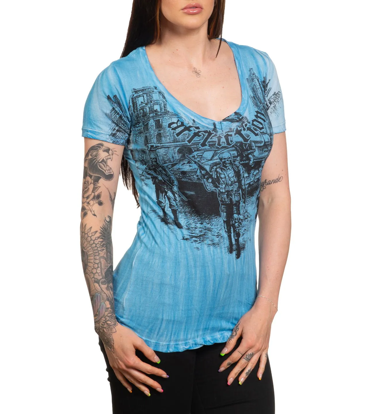 Ghost Army Tee sold by Affliction product image thumbnail 4