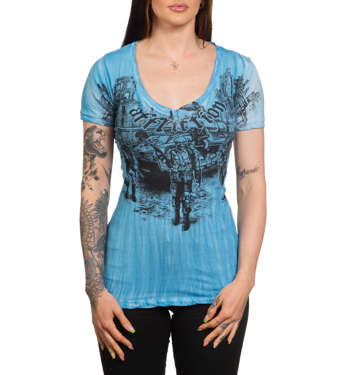 Ghost Army Tee sold by Affliction