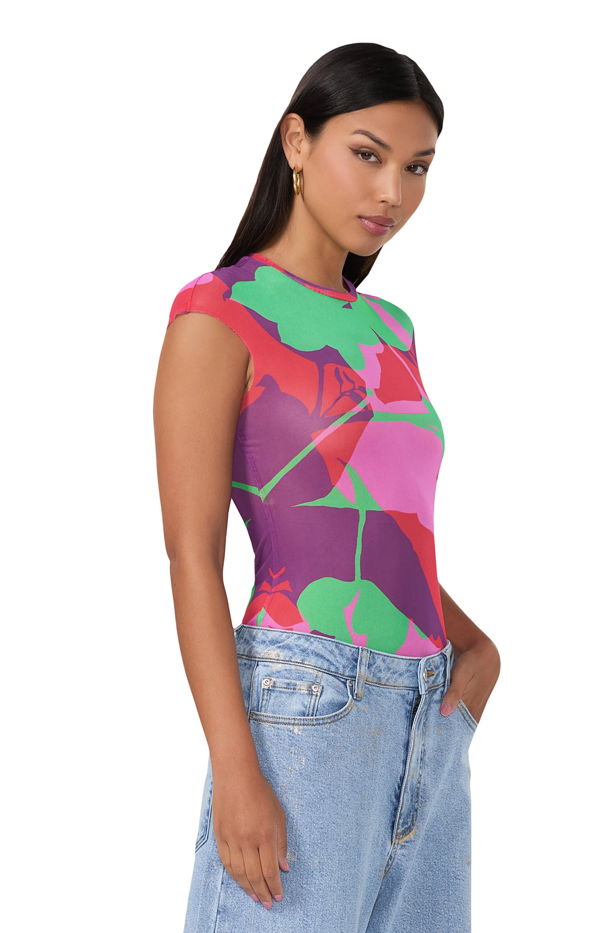 Nina Top - Graphic Floral sold by AFRM product image thumbnail 3