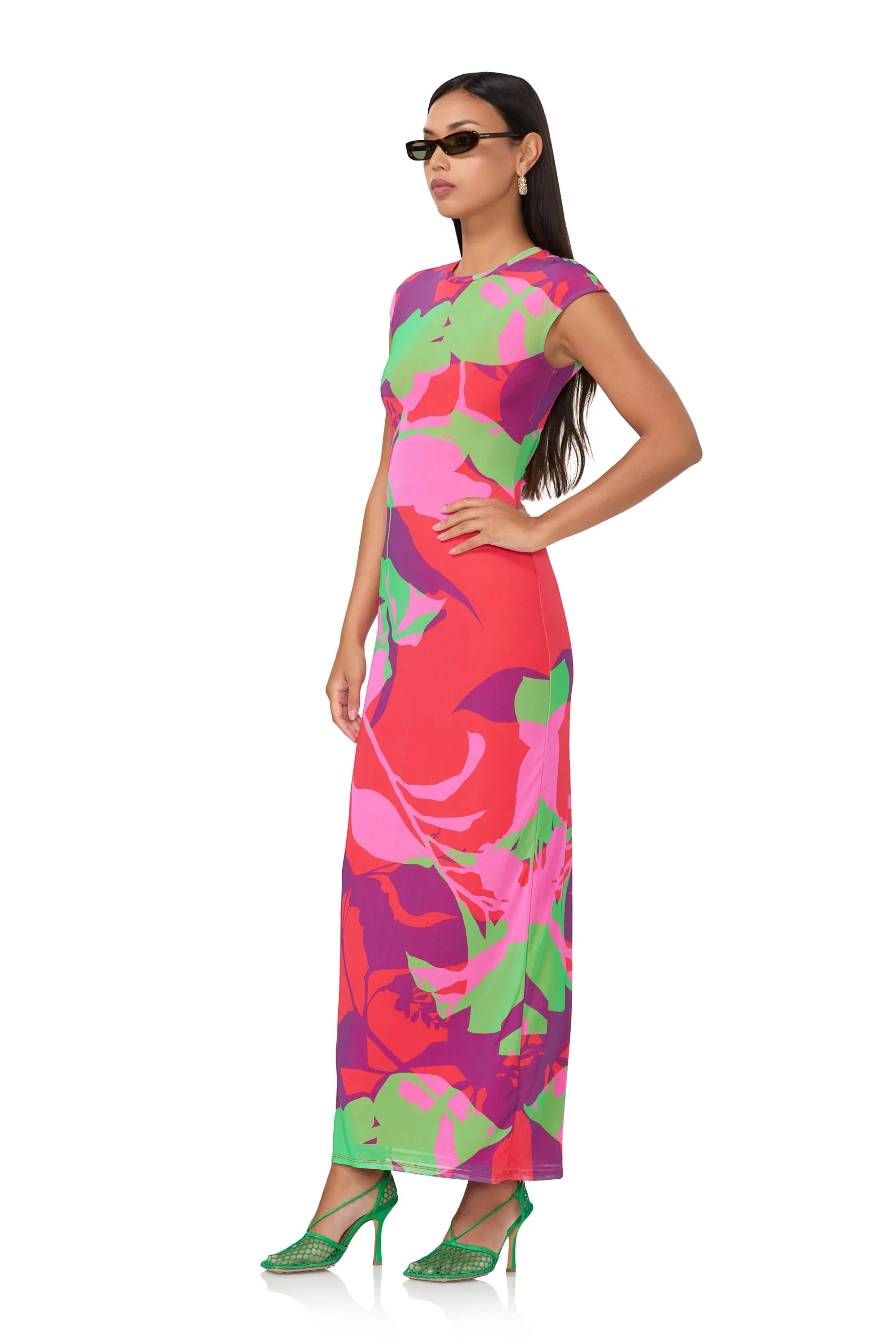 Cody Maxi Dress - Graphic Floral sold by AFRM product image thumbnail 3