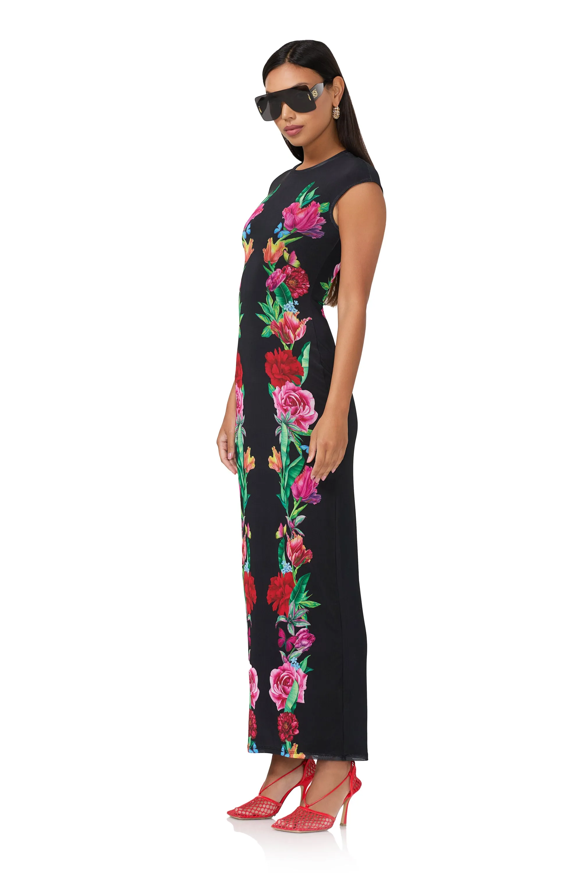 Cody Maxi Dress - Body Floral sold by AFRM product image thumbnail 3