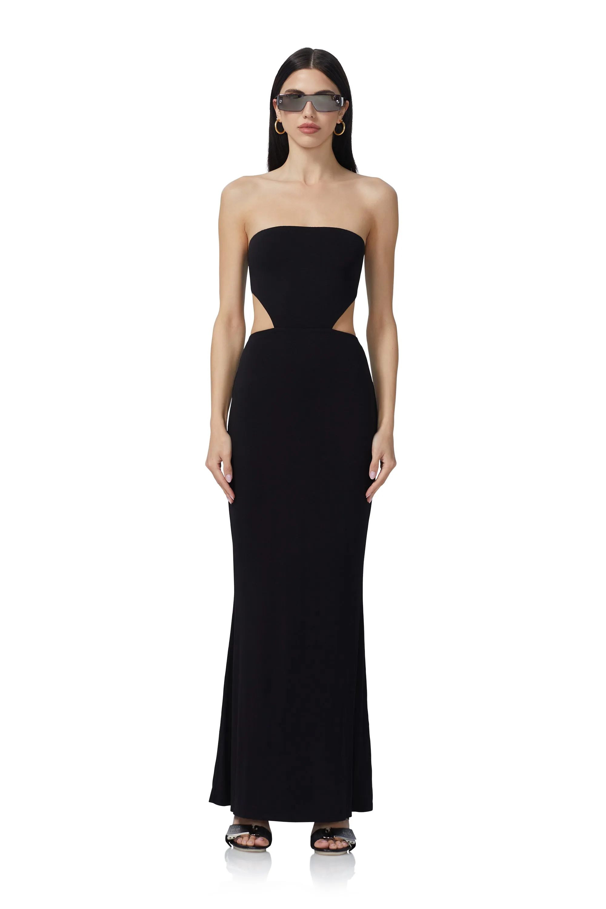 Livia Maxi Dress - Noir sold by AFRM