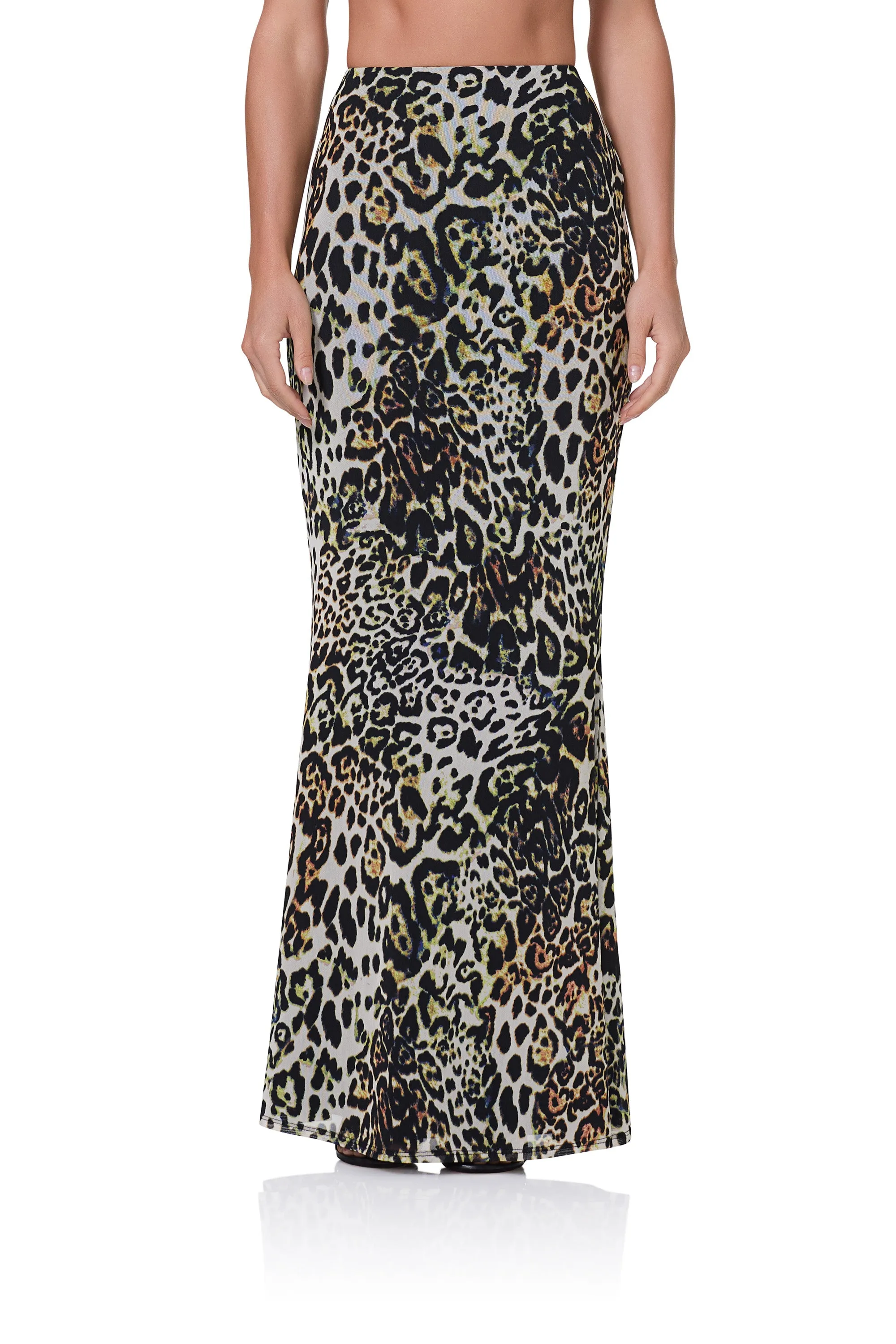 Tegan Maxi Skirt - Fall Animal sold by AFRM product image thumbnail 2