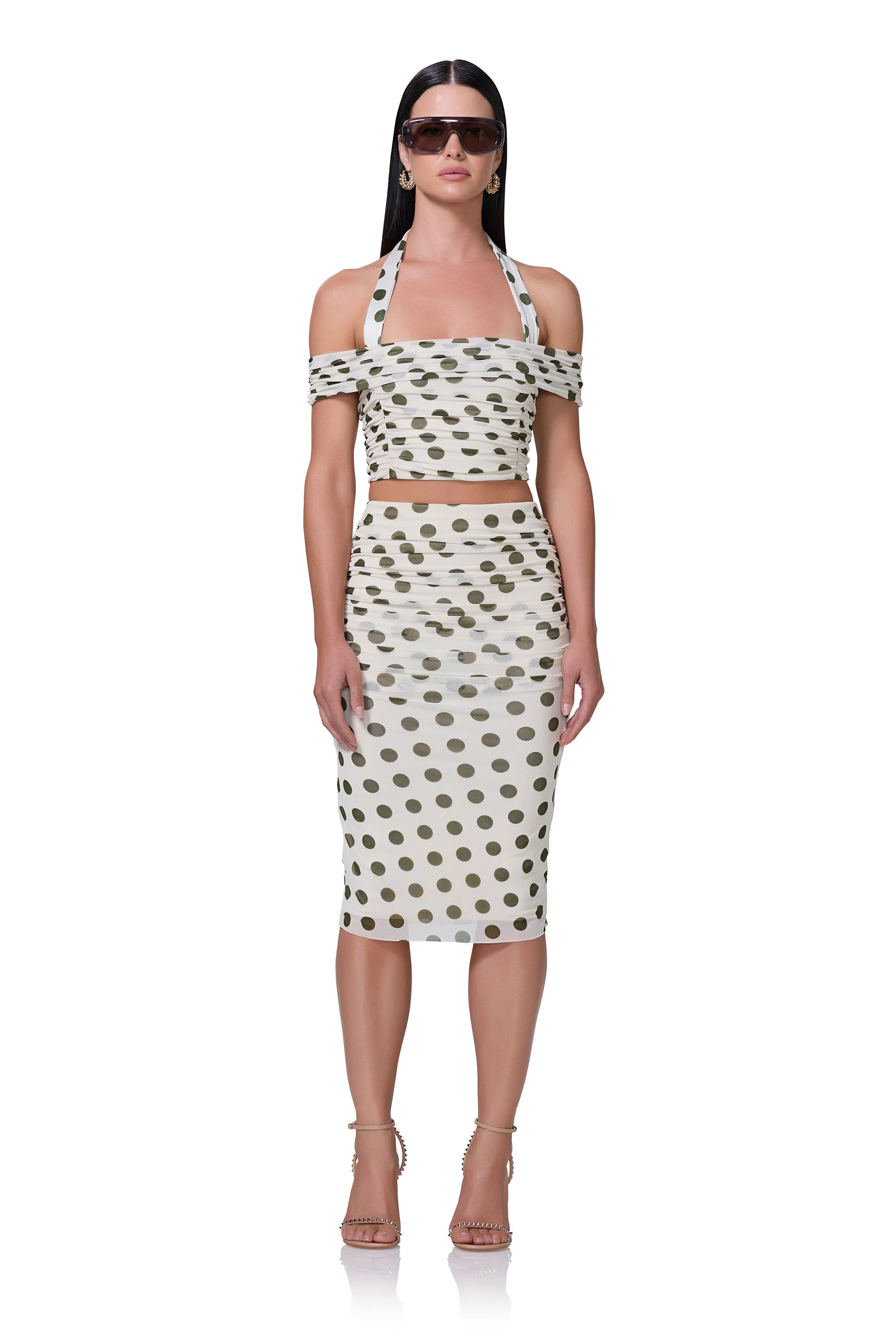 Elsje Top - Birch Dot sold by AFRM