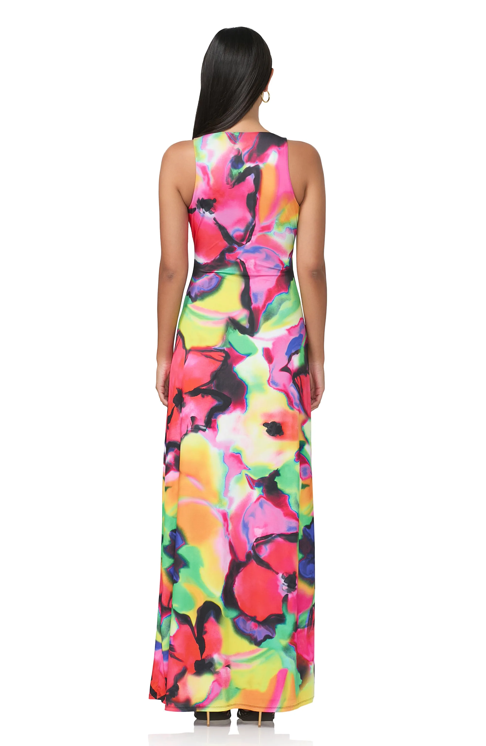 Selena Maxi Dress - Spray Floral sold by AFRM product image thumbnail 4