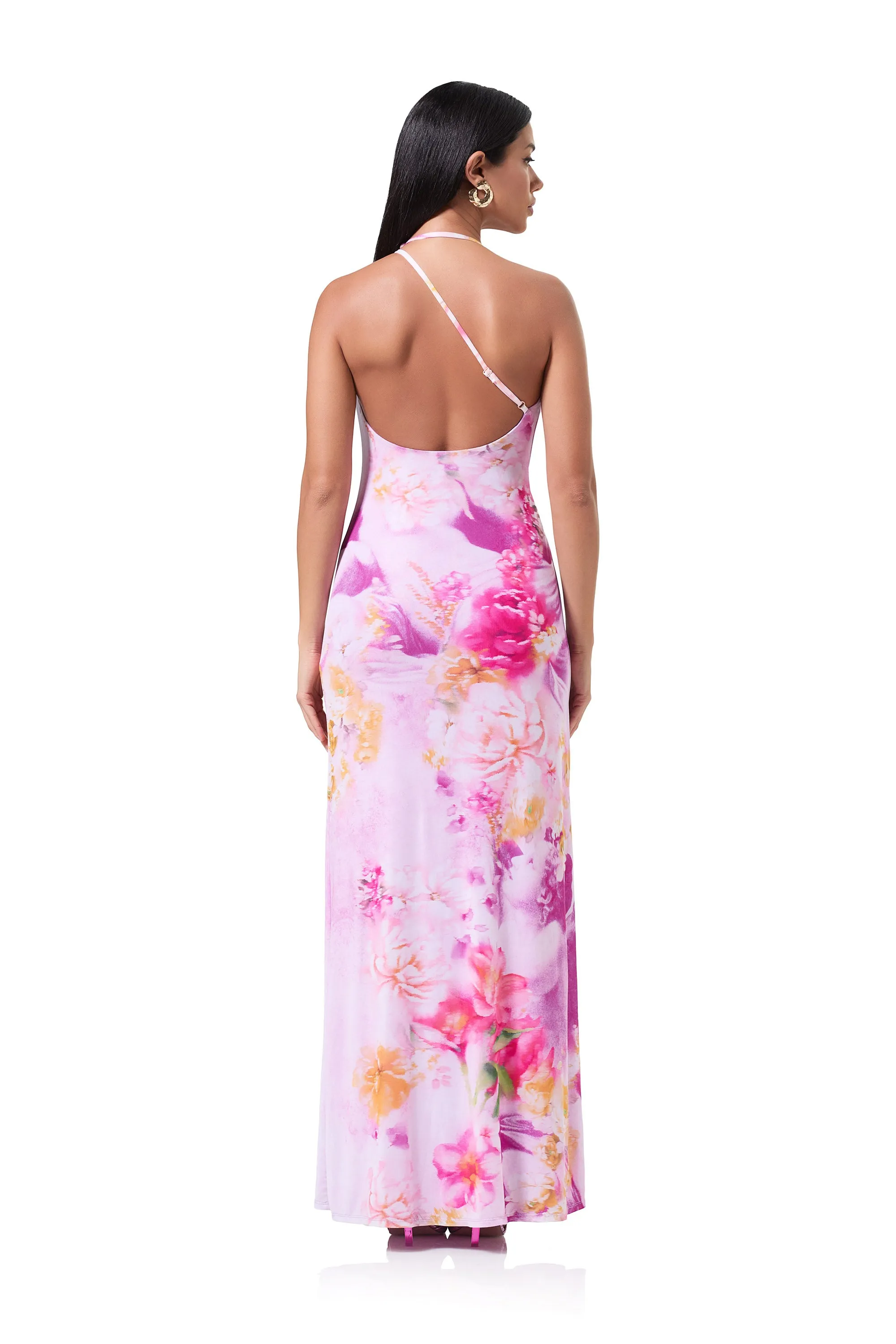 Suzanne Maxi Dress - Floral Portrait sold by AFRM product image thumbnail 4