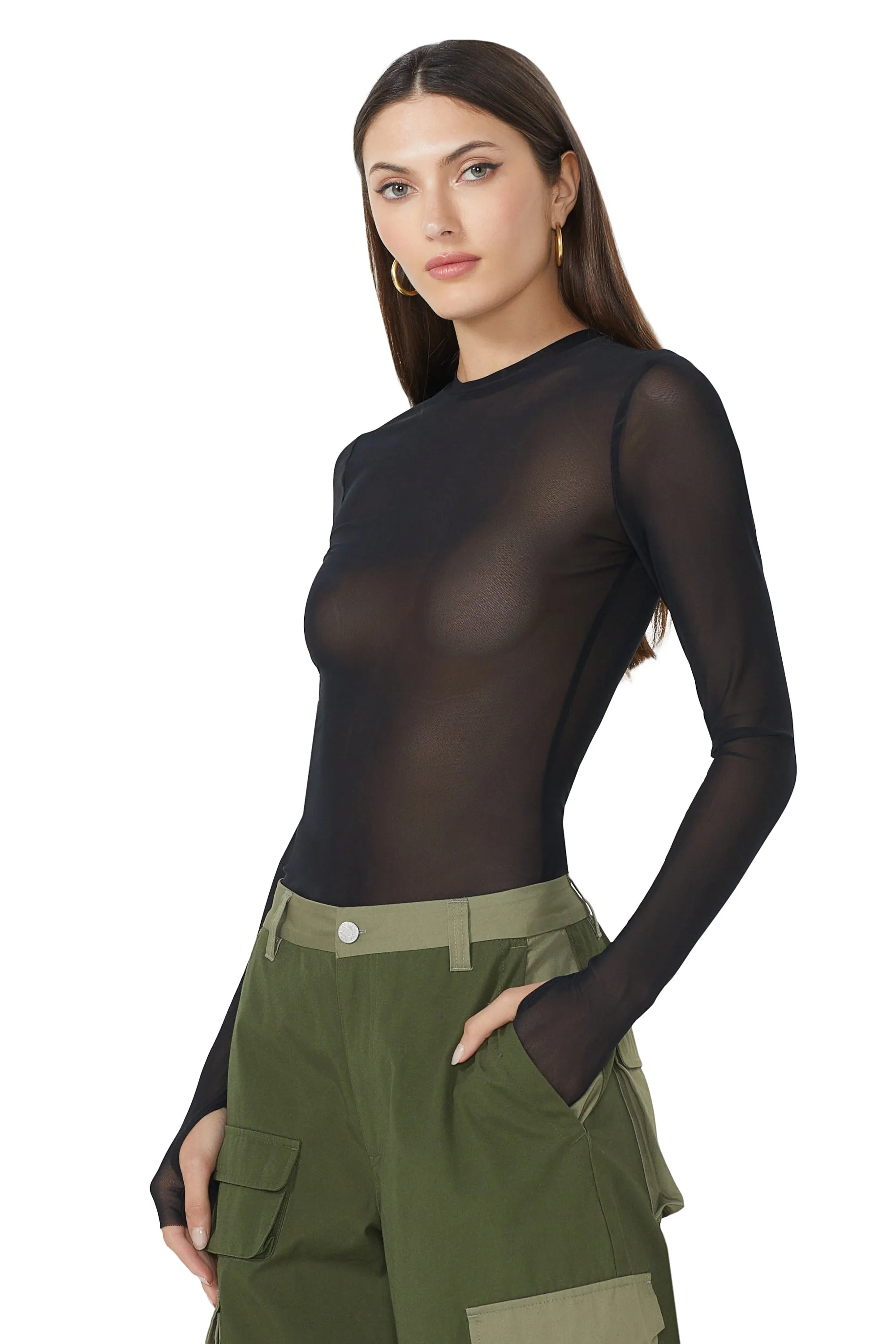 Kaylee Top - Noir sold by AFRM product image thumbnail 2
