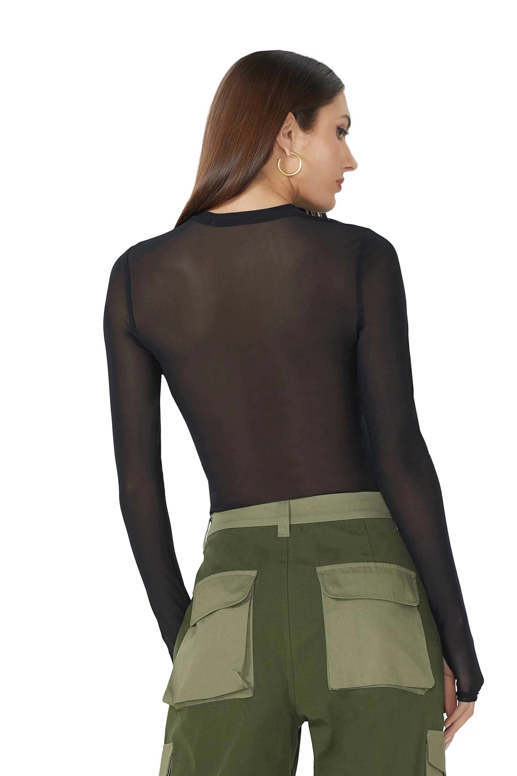 Kaylee Top - Noir sold by AFRM product image thumbnail 4