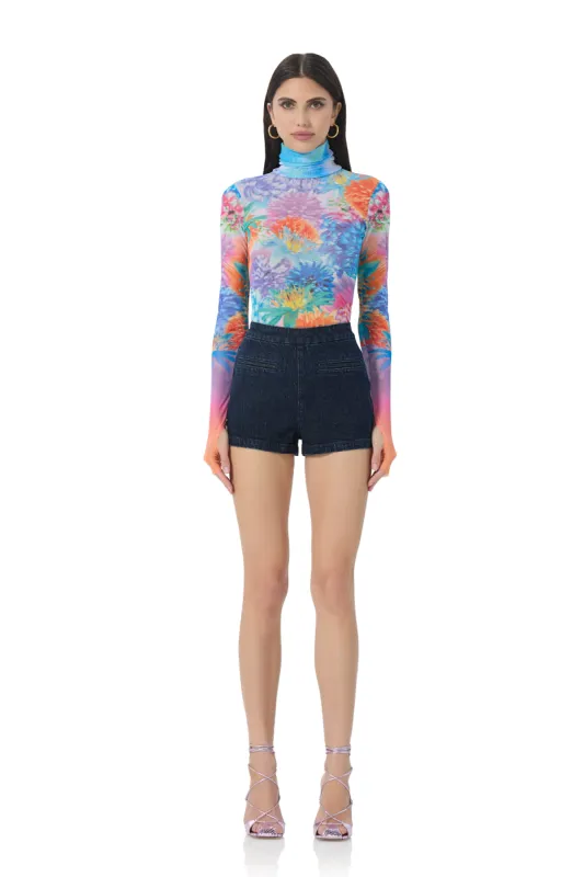 Zadie Top - Neon Botanical sold by AFRM