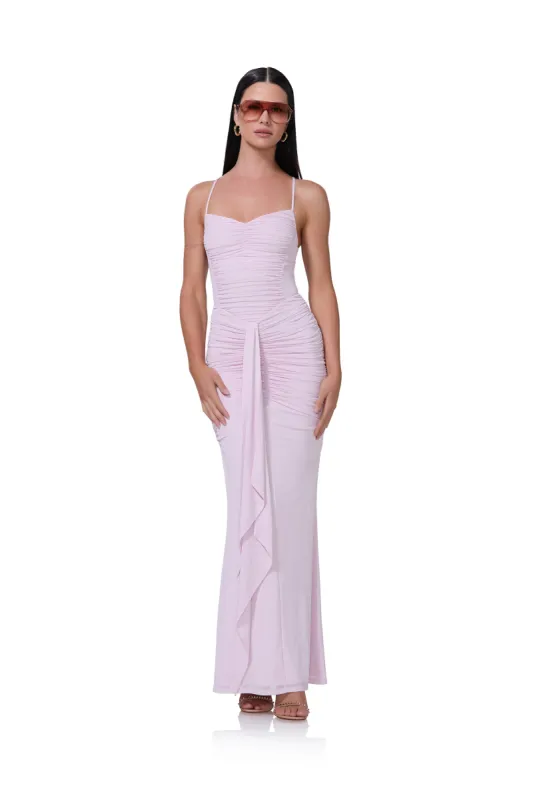 Azula Dress - Lilac Snow sold by AFRM