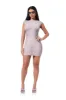 Mabel Mini Dress - Nude Illusion sold by AFRM
