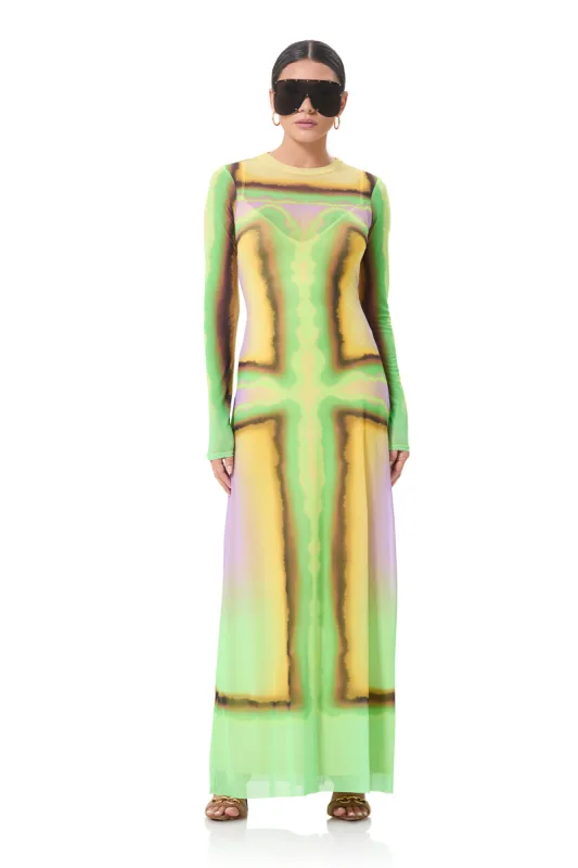 Paola Maxi Dress - Thermal Ombre sold by AFRM