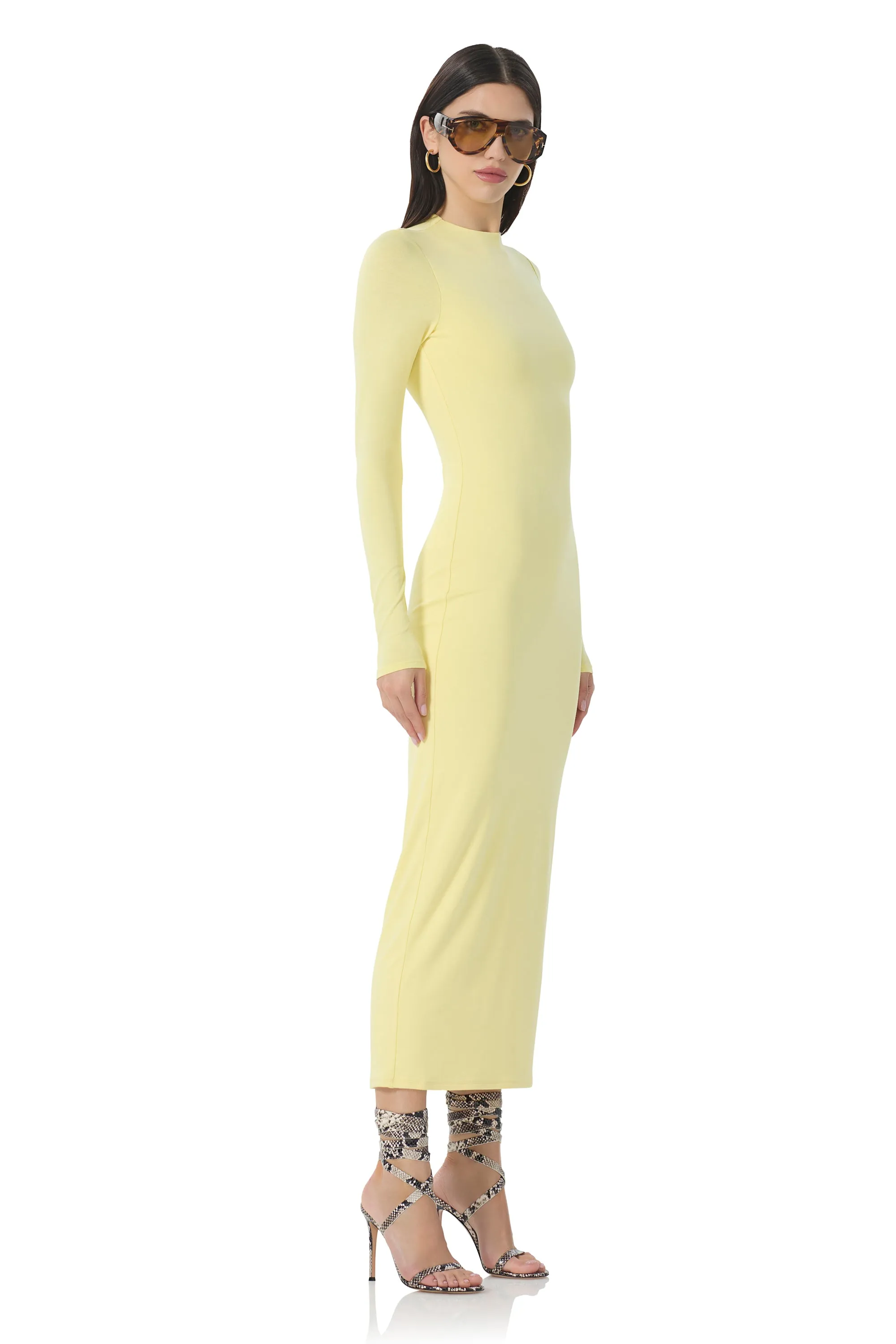 Juniper Dress - Buttercup sold by AFRM product image thumbnail 2