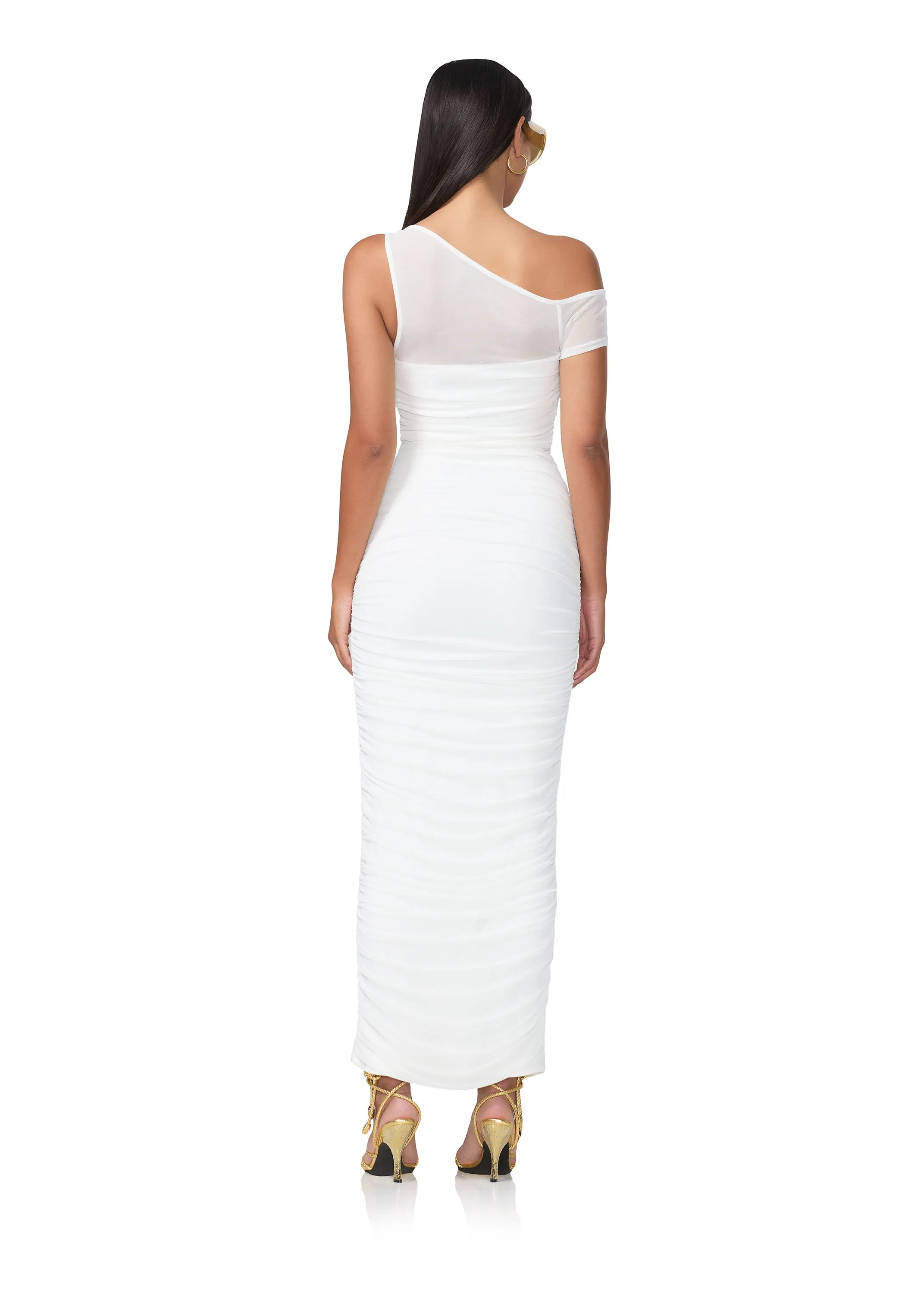 Biona Dress - Gardenia sold by AFRM product image thumbnail 4