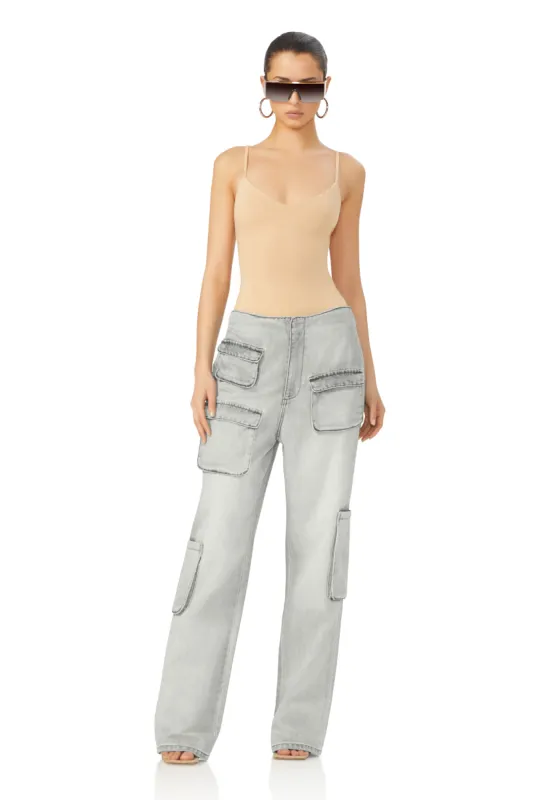 Ester Bodysuit - Praline sold by AFRM