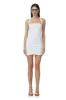 Zita Mini Dress - Bright White sold by AFRM