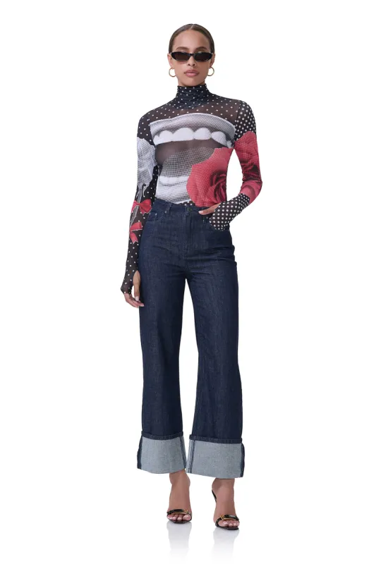 Zadie Top - Smile Dot sold by AFRM