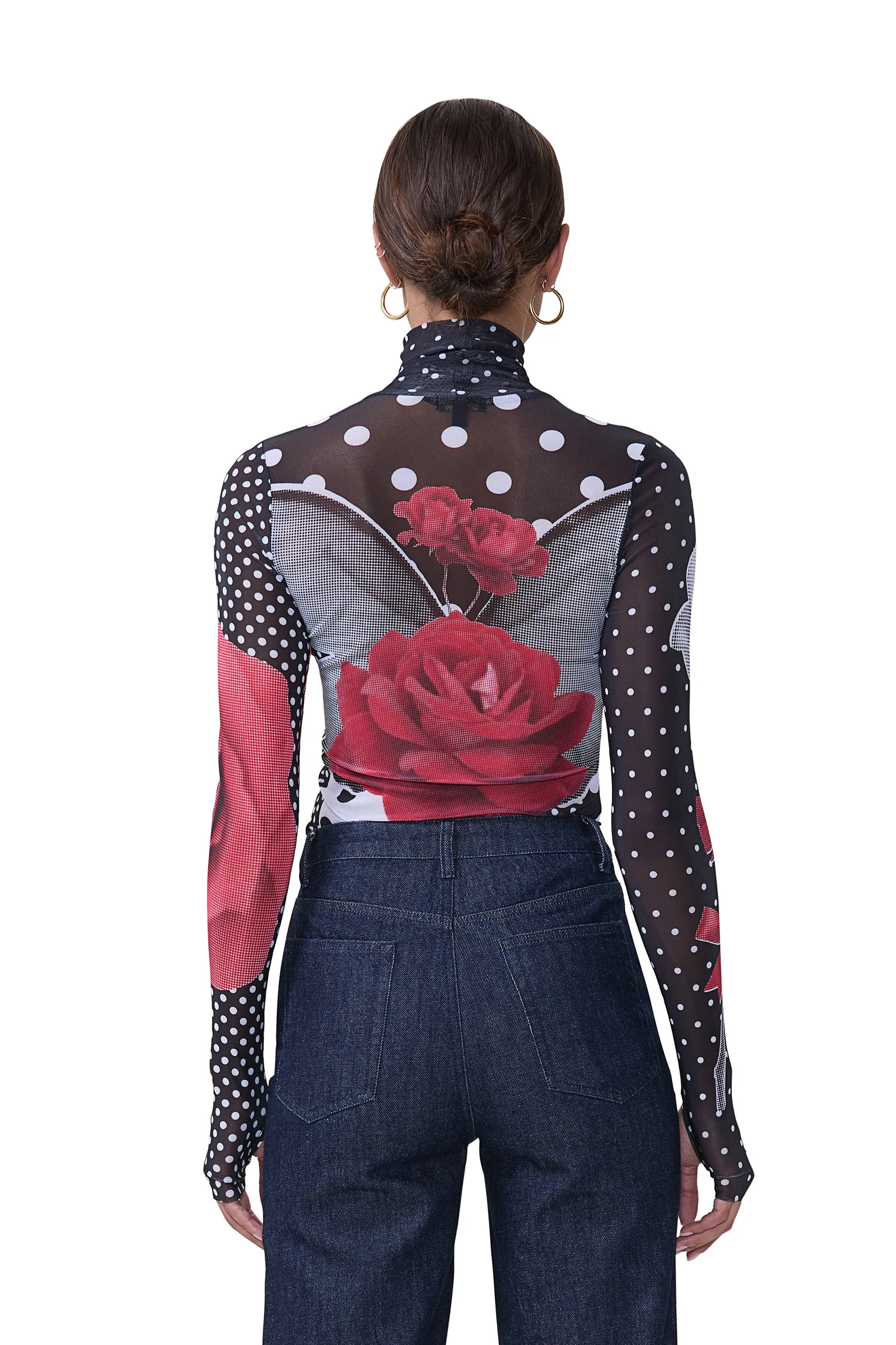 Zadie Top - Smile Dot sold by AFRM product image thumbnail 4