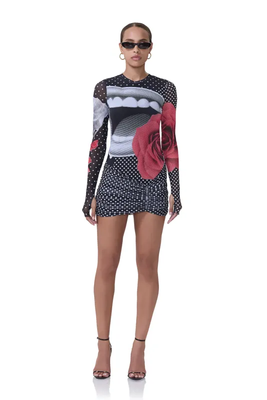 Mirza Dress - Smile Dot sold by AFRM