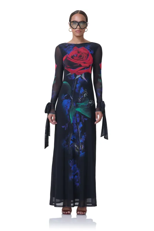 Marion Dress - Realism Rose made by AFRM