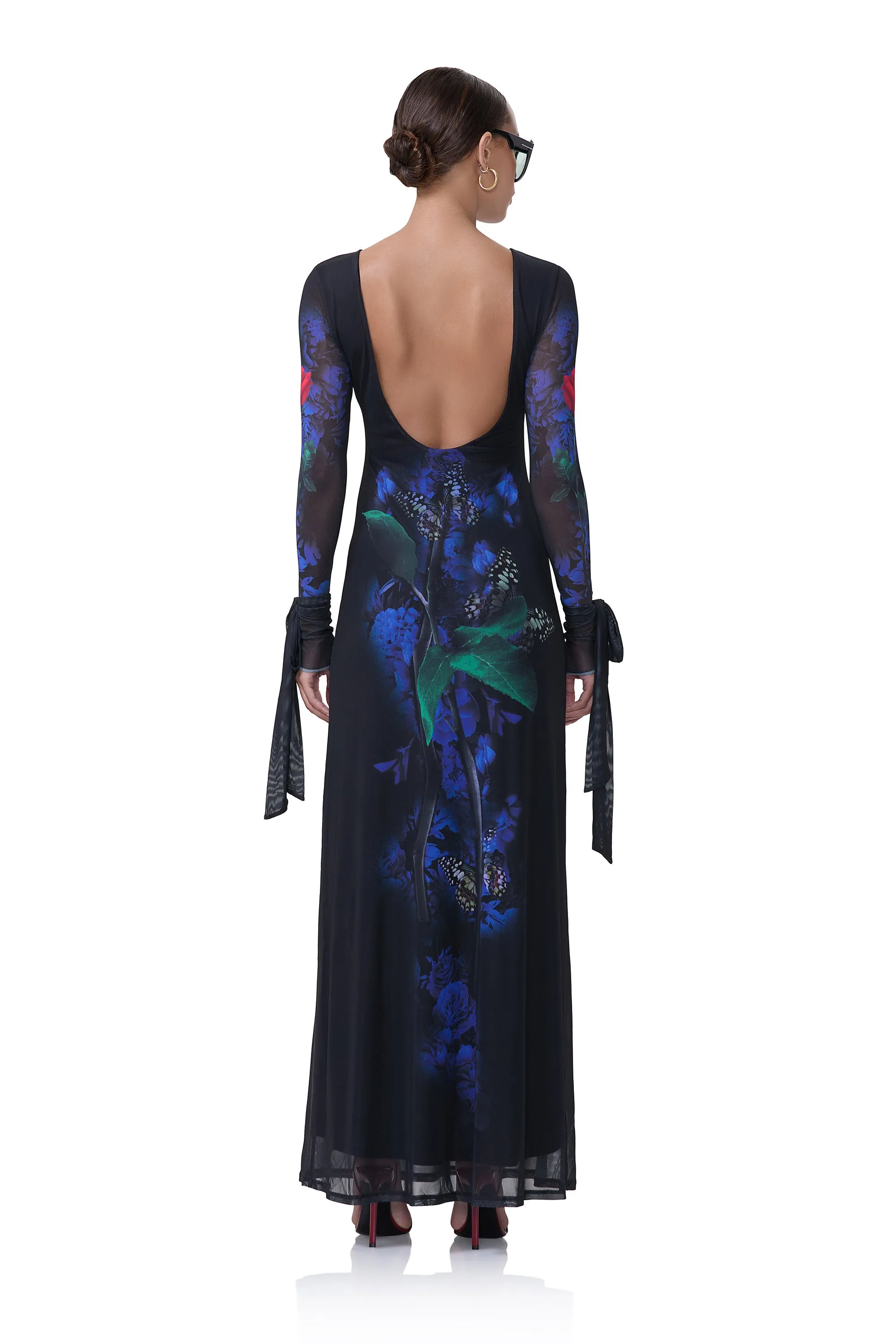 Marion Dress - Realism Rose sold by AFRM product image thumbnail 4